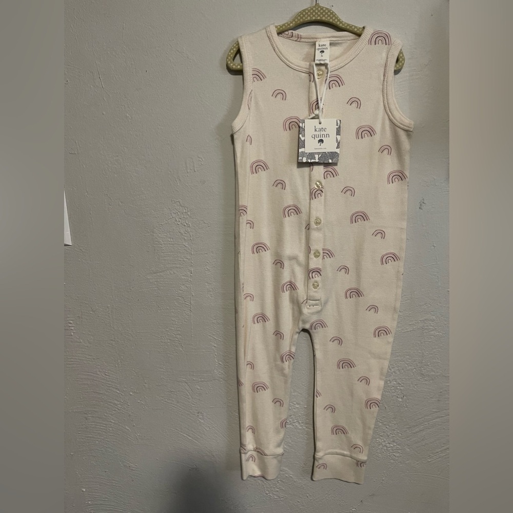 Kate Quinn Rainbow Jumpsuit Rainbow